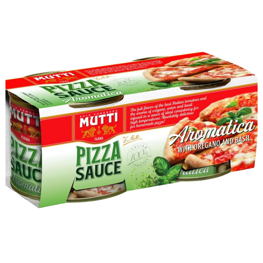 MUTTI 慕堤香料比薩醬420g(2入組)｜義大利進口披薩醬