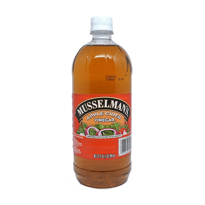 Musselman’s蘋果西打醋946ml｜美國進口無糖蘋果醋