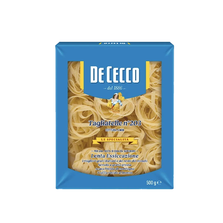 DECECCO鳥巢麵N203｜義大利原裝 杜蘭小麥 手工擠製 Tagliatelle 500g