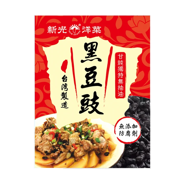 新光黑豆豉40g｜傳統手工製作 無防腐劑 台灣製造