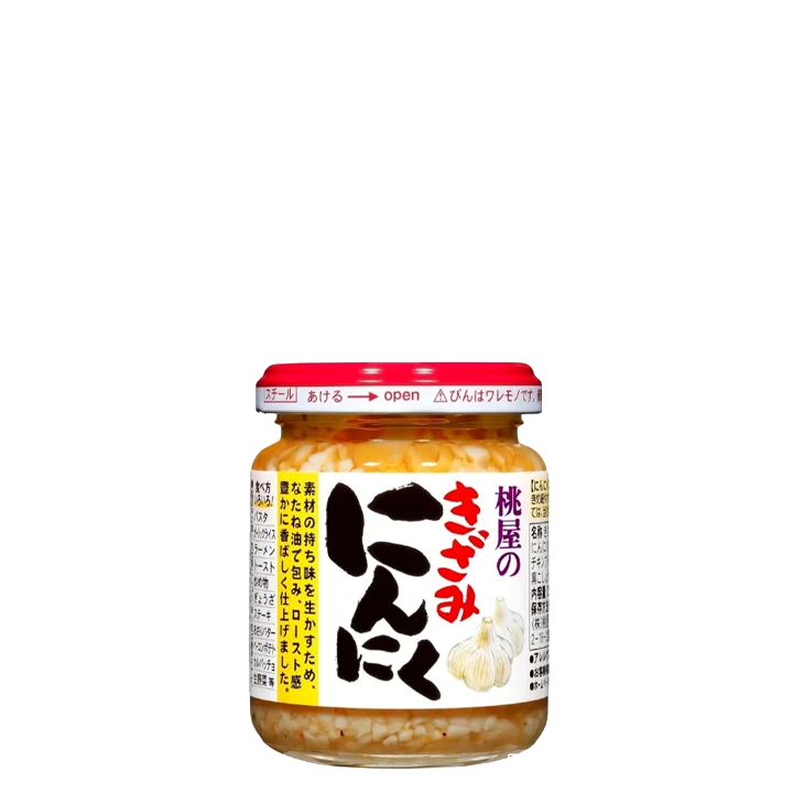 桃屋生蒜醬125g｜日本超人氣香蒜調味醬
