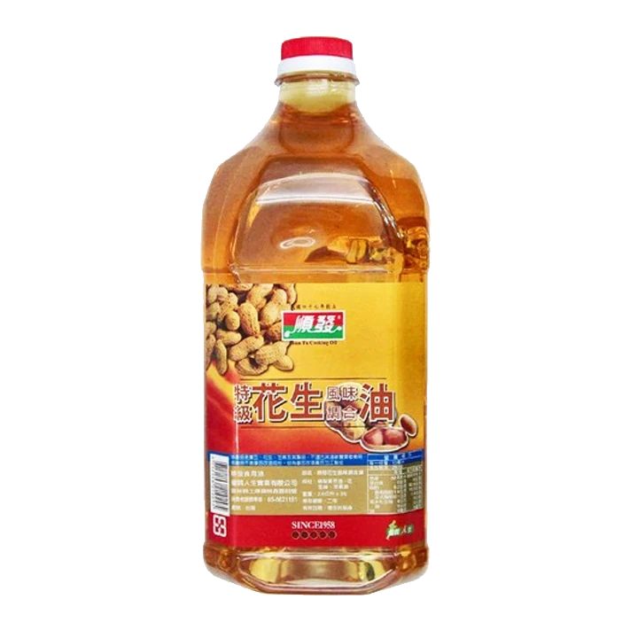 順發花生油2L｜花生香氣調合油