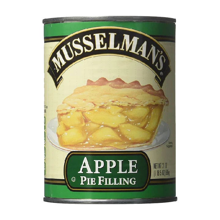 Musselman’s蘋果派餡21oz(易)｜蘋果果肉餡