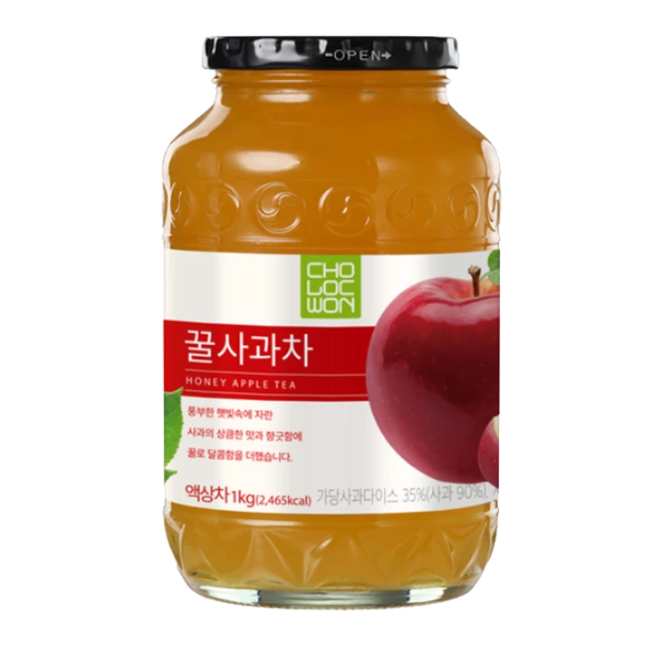 KOTSAM蜂蜜蘋果茶1kg | 100%韓國原裝進口 冷熱皆宜