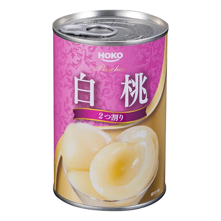 白桃罐頭425g｜糖水白桃罐頭｜甜點烘焙水果罐頭