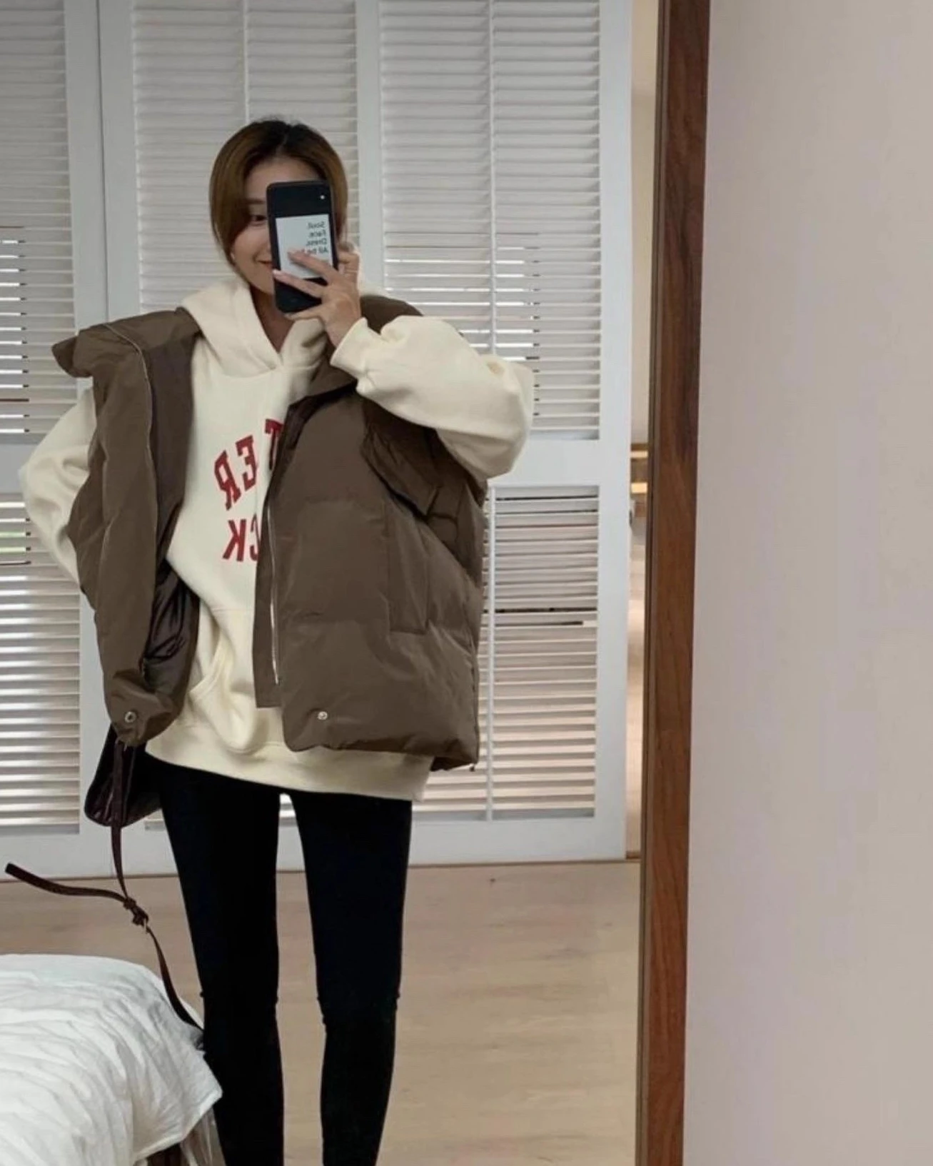 Ying Fashion Shop 高級感 寬鬆慵懶風 厚實麵包棉服背心 加厚棉服 馬甲背心外套 保暖厚實 立領棉服外套