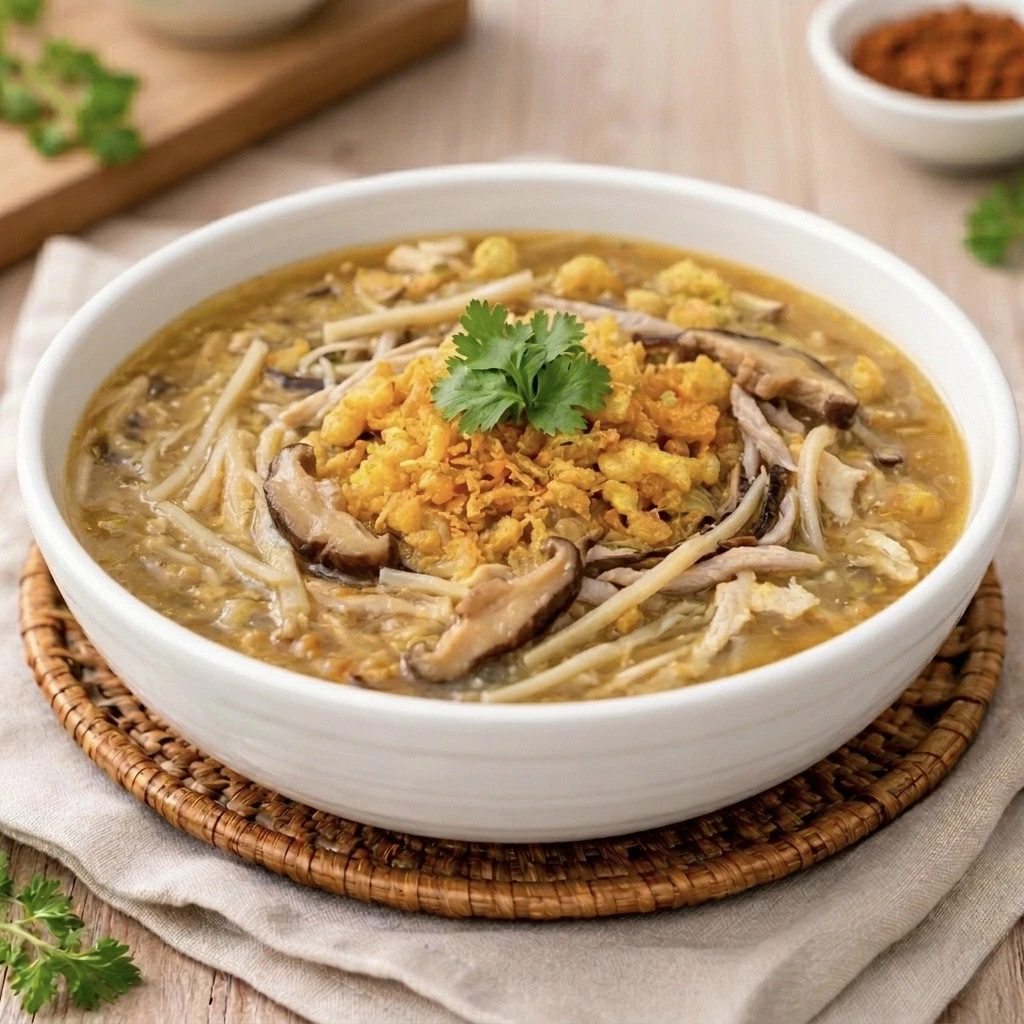 蛋酥三絲羹