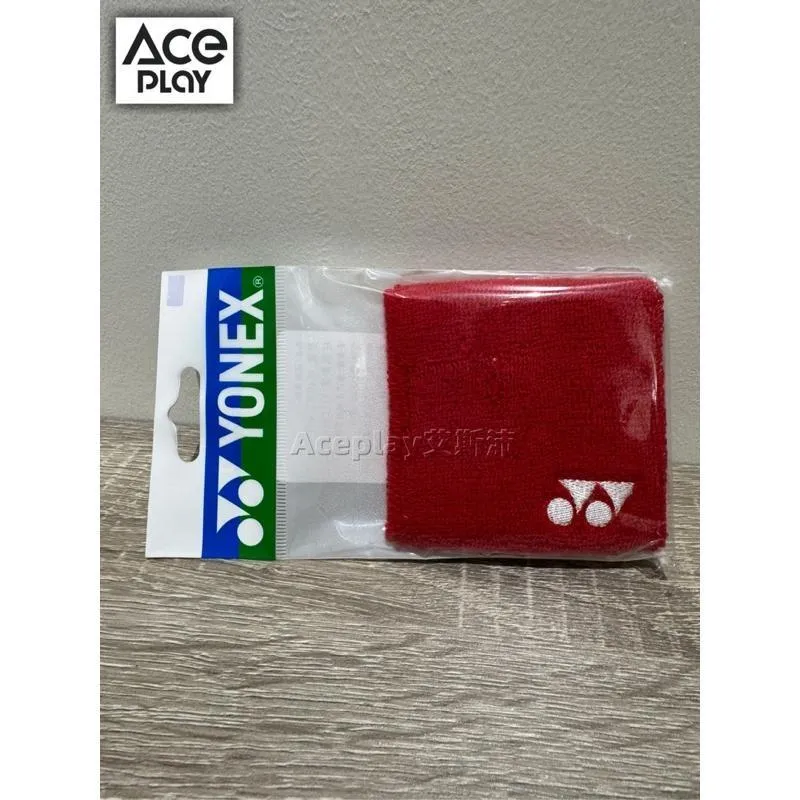 【Aceplay艾斯沛體育】Yonex 優乃克 護腕 AC492EX 黑/白/紅/藍/深粉/黃  吸汗
