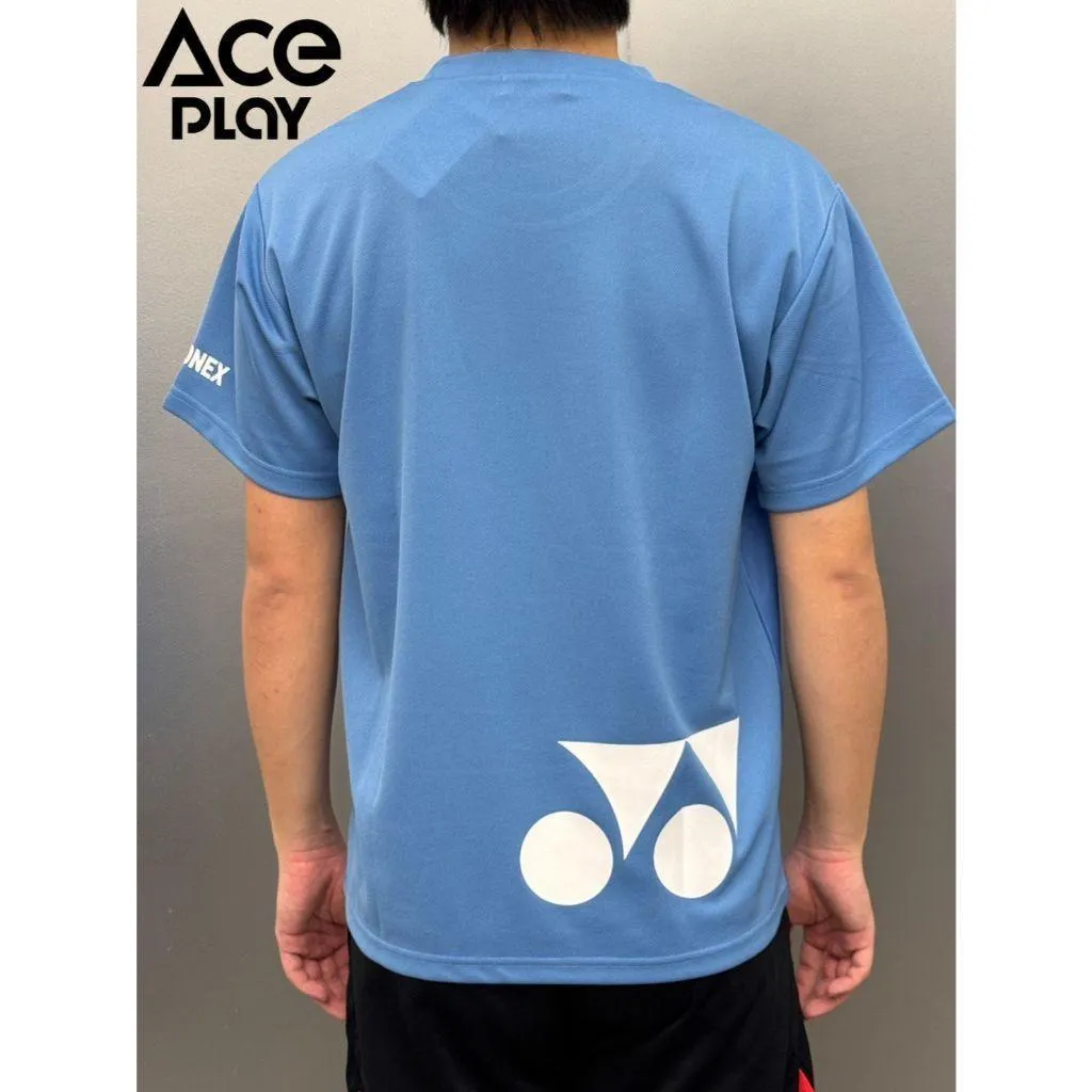 【Aceplay艾斯沛體育】零碼 YONEX 優乃克 運動排汗衫 日本境內版  YOB24380-378 藍色M