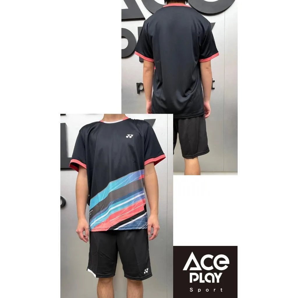 【Aceplay艾斯沛體育】YONEX 優乃克 運動排汗衫男女款撞色斜條紋 13095TR/23095TR