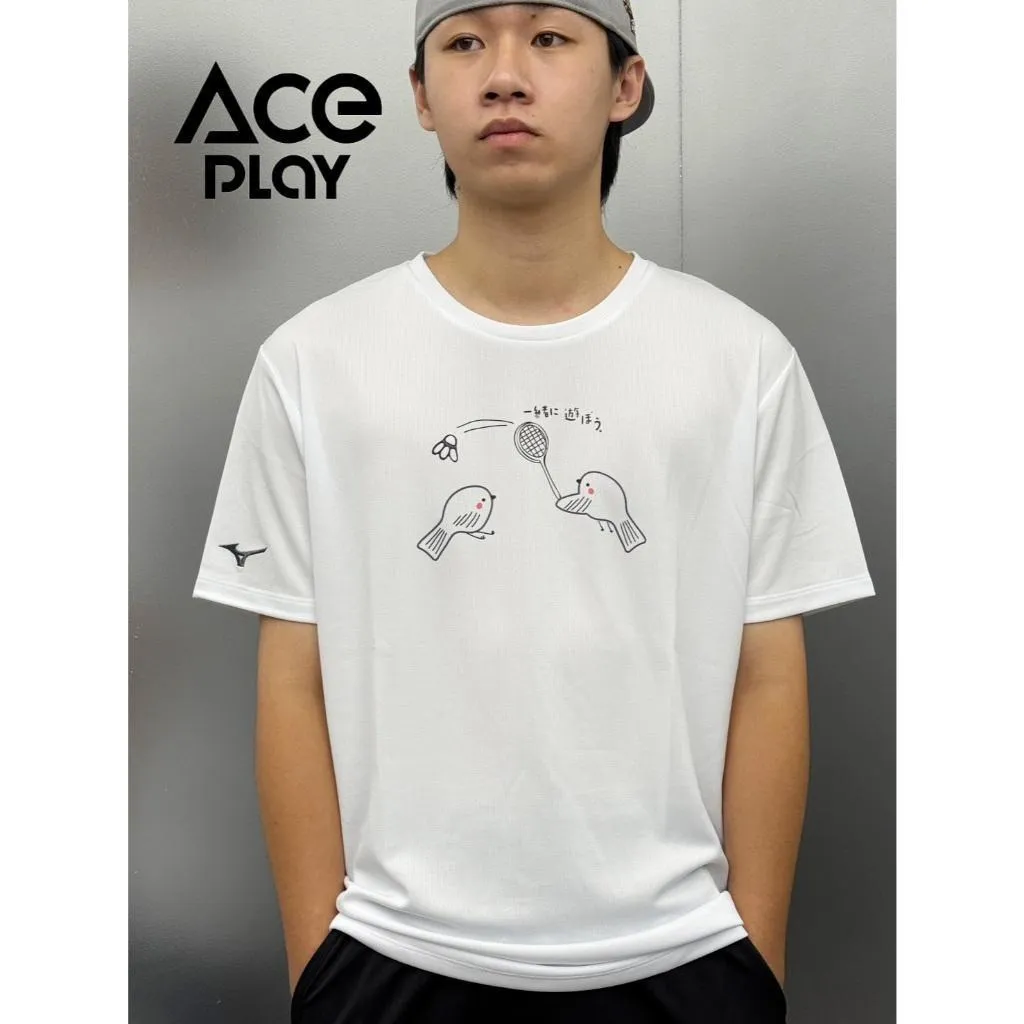 【Aceplay艾斯沛體育】零碼 MIZUNO 美津濃 羽球短袖T恤 吸汗快乾 72TAC00528 綠XL