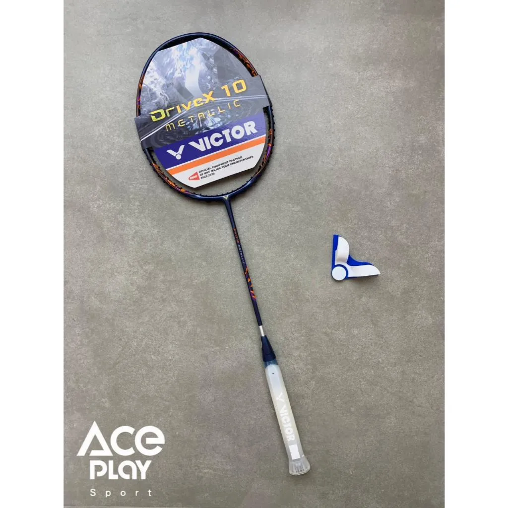 【Aceplay艾斯沛體育】VICTOR勝利 馭 DriveX 10 METALLIC 高階拍全面型 王子維指定