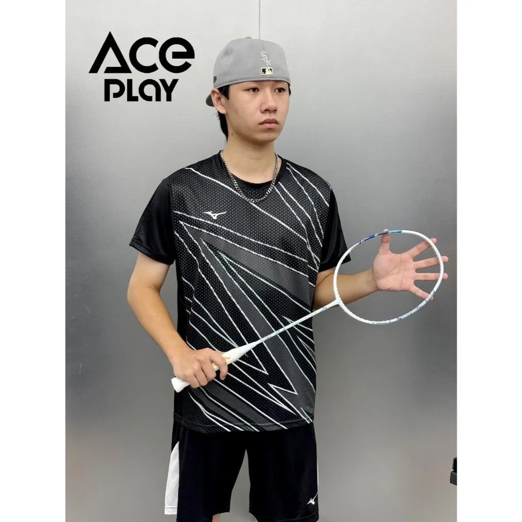 【Aceplay艾斯沛體育】MIZUNO 美津濃  羽球短袖上衣 吸汗快乾 72TAC00101/09