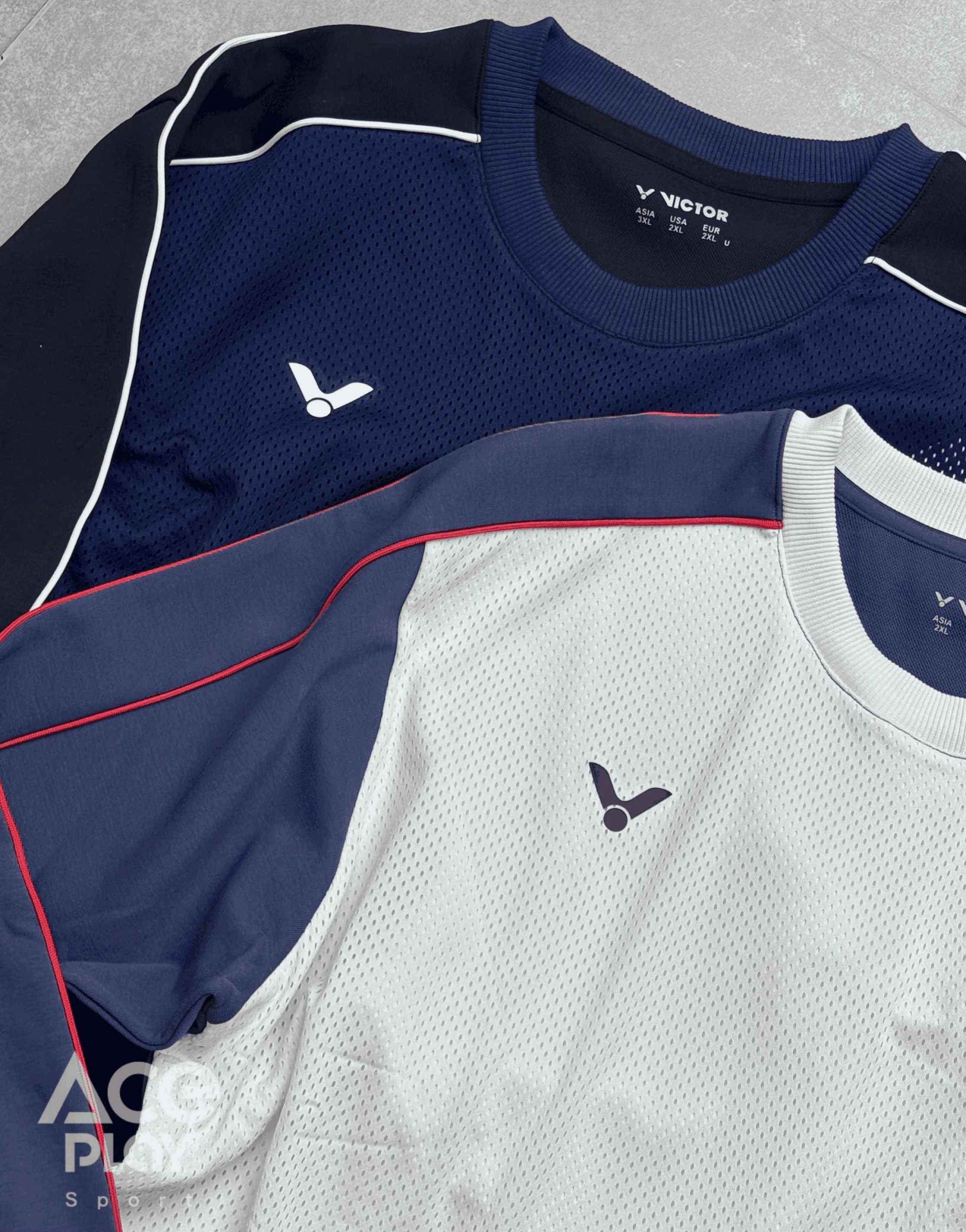 【Aceplay艾斯沛體育】VICTOR 勝利 針織圓領長袖T-Shirt (中性款) T-55020