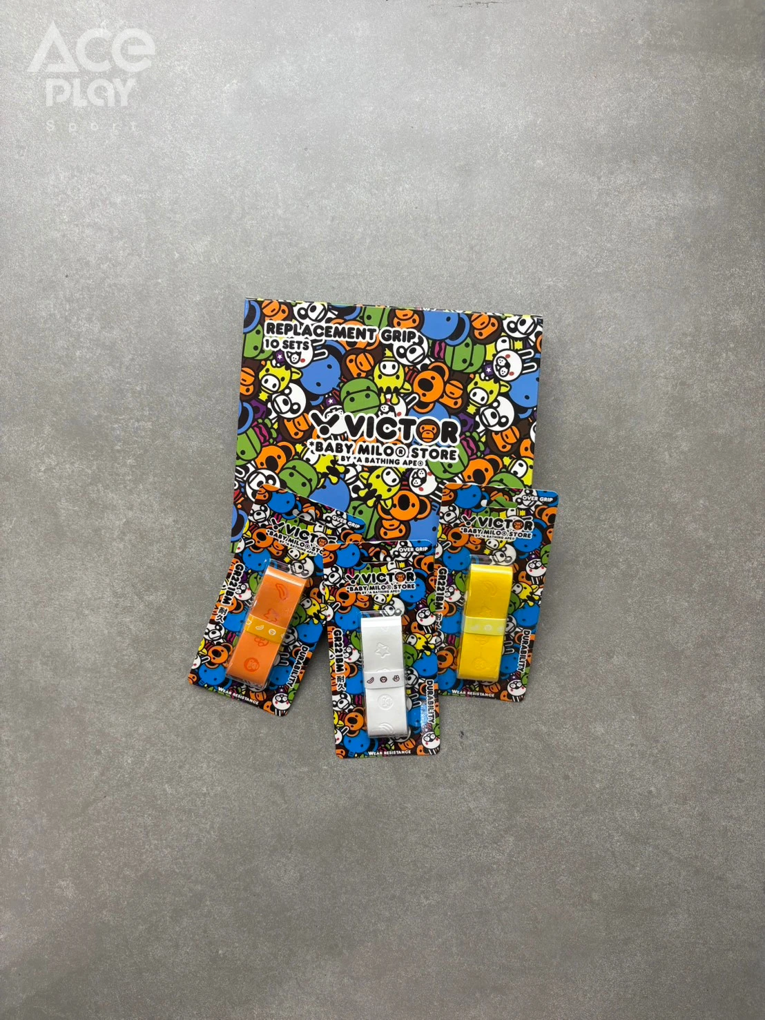 【Aceplay艾斯沛體育】VICTOR 勝利 BABY MILO STORE® 聯名系列外握把布