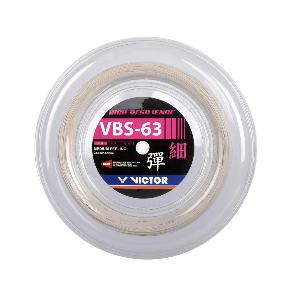 【Aceplay艾斯沛體育】VICTOR 勝利 C-VBS63-BIG 大綑線 羽球拍線