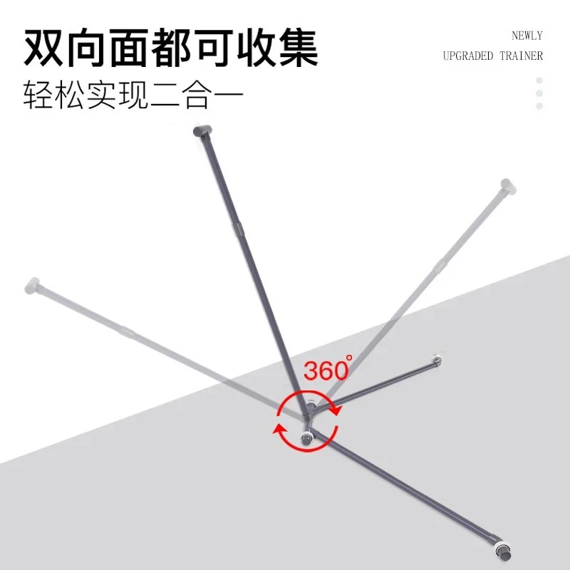 【Aceplay艾斯沛體育】羽毛球360°撿球器 雙面集球神器