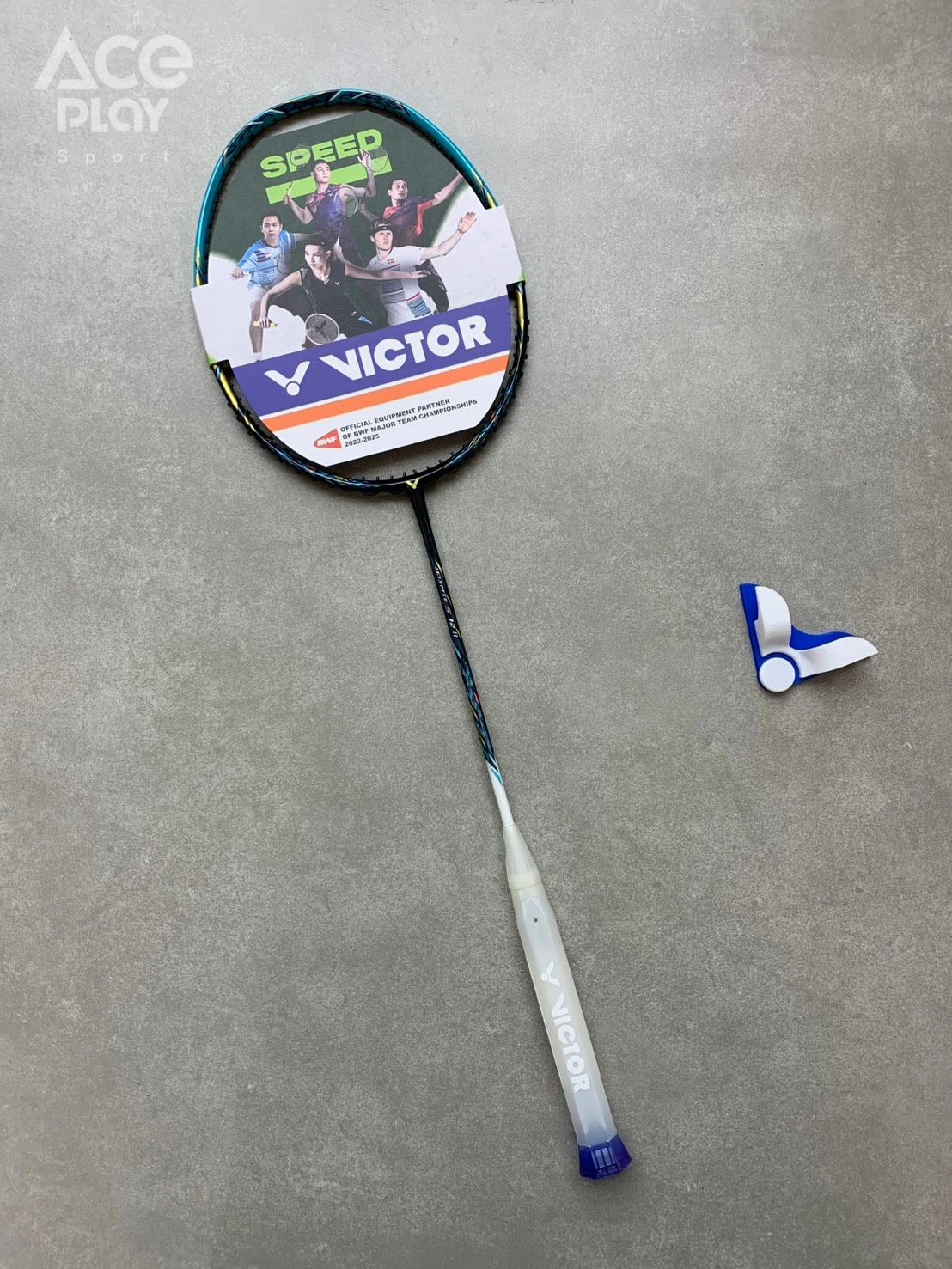 【Aceplay艾斯沛體育】VICTOR 勝利  極速 JS-12II R  高階拍 速度型 碧蒼綠