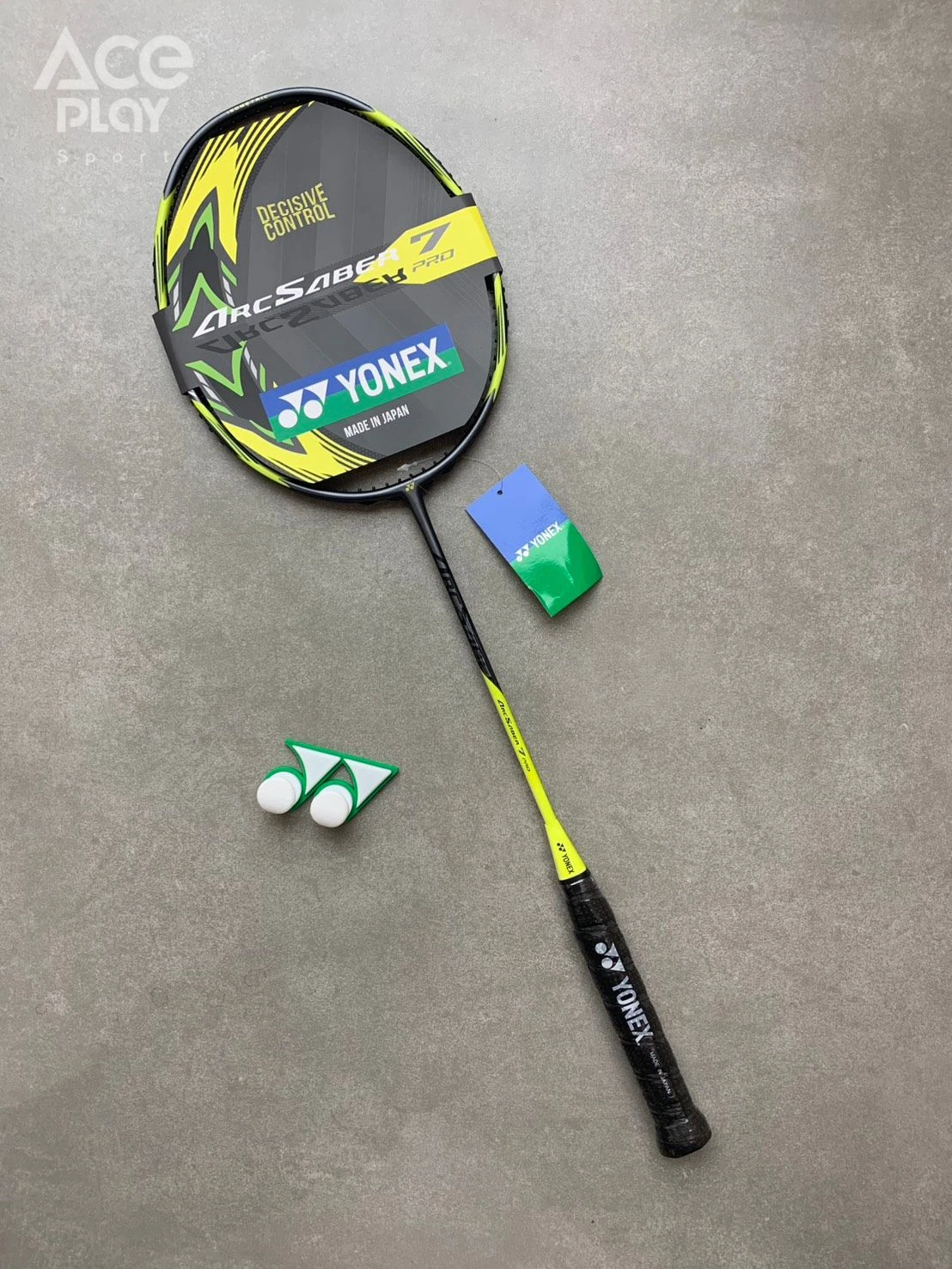 【Aceplay艾斯沛體育】YONEX 優乃克 ARC-7 PRO 弓箭7 灰黃色 高階拍 操控型