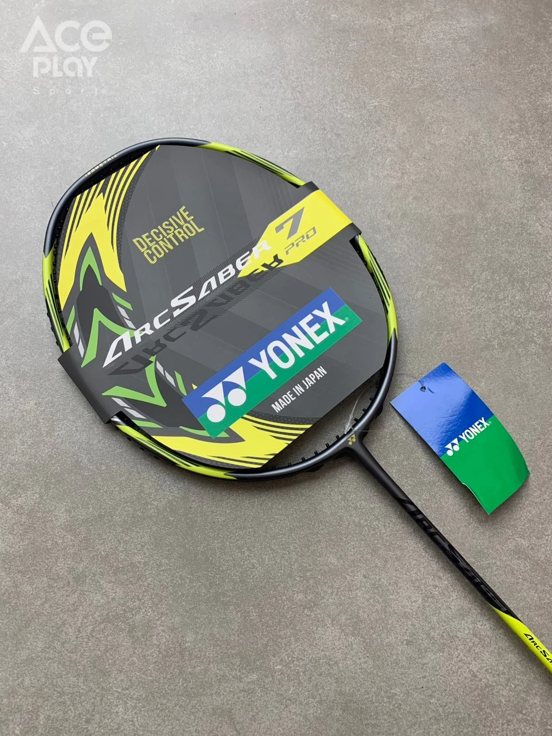 【Aceplay艾斯沛體育】YONEX 優乃克 ARC-7 PRO 弓箭7 灰黃色 高階拍 操控型