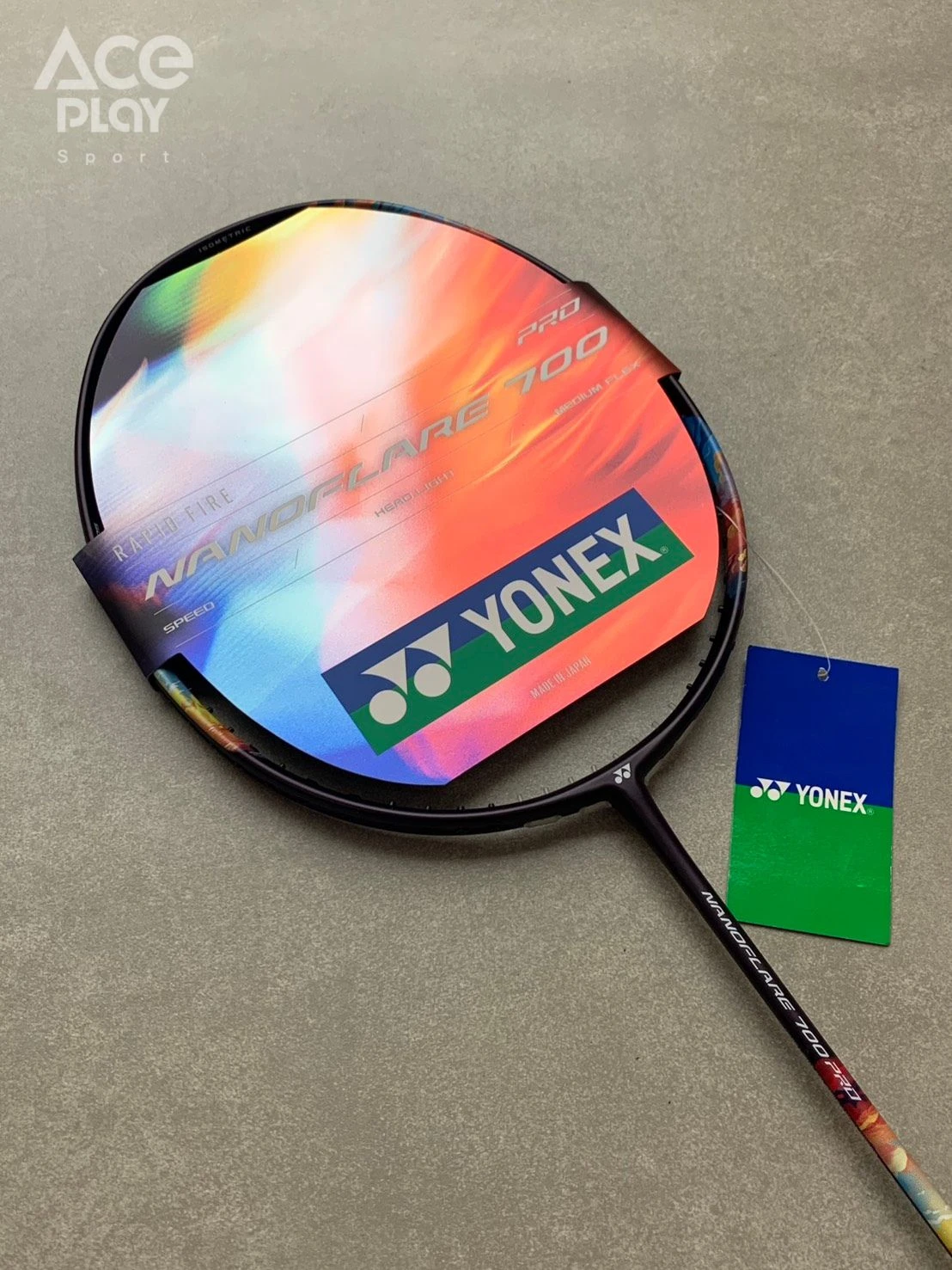 【Aceplay艾斯沛體育】YONEX 優乃克 NF-700 PRO  高階拍 速度型 午夜紫
