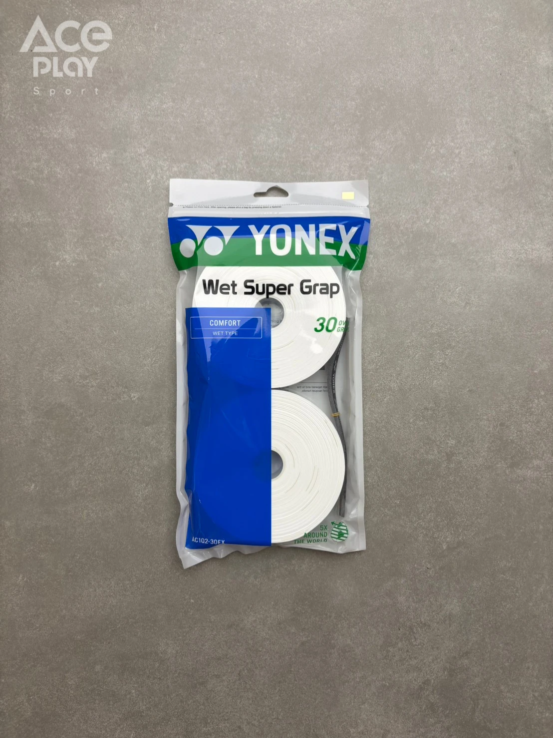 【Aceplay艾斯沛體育】YONEX 優乃克 握把布 AC102EX-30 黏性 薄款