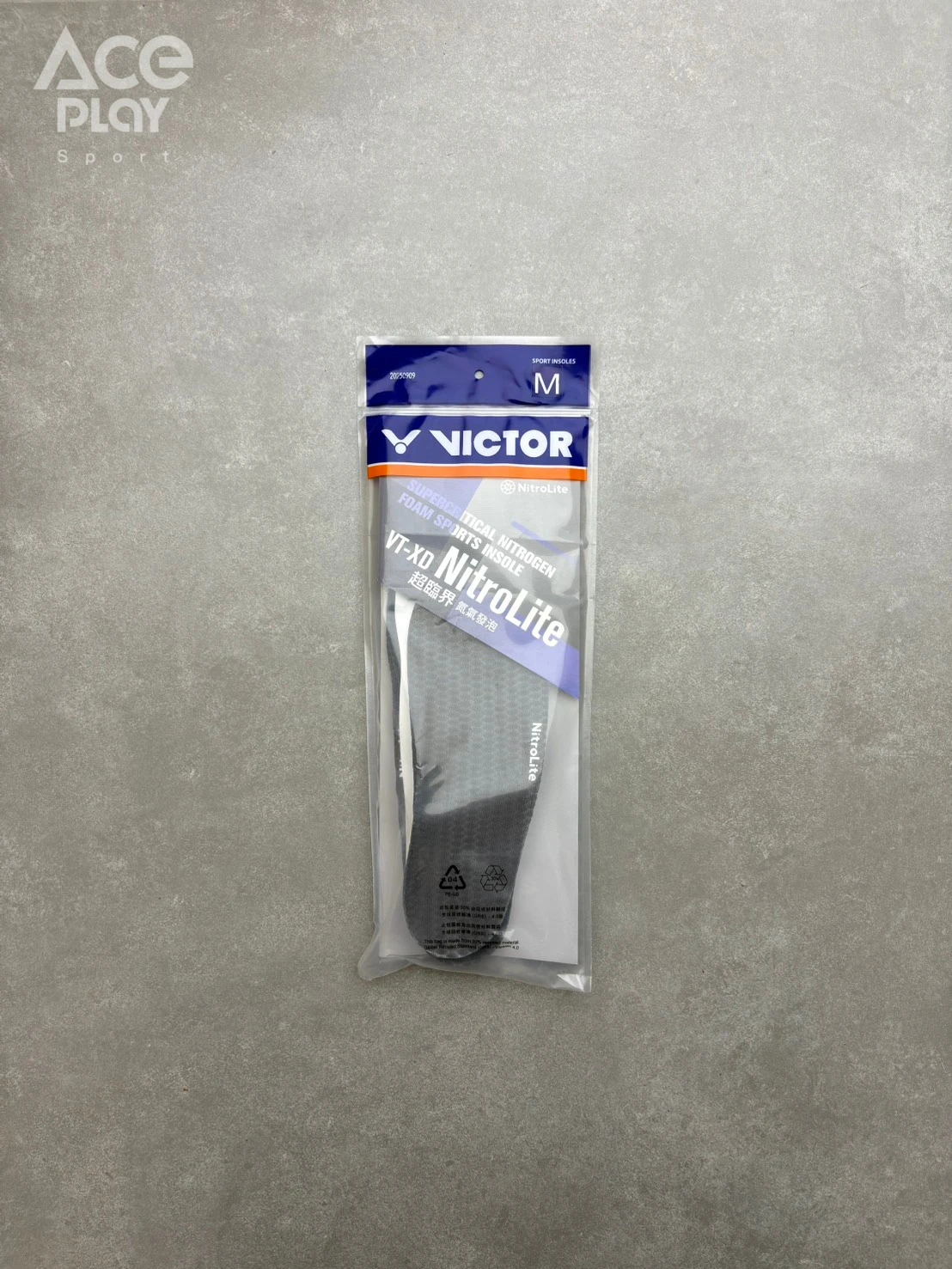 【Aceplay艾斯沛體育】VICTOR 勝利 超臨界氮氣發泡運動鞋墊 VT-XDNitroLite
