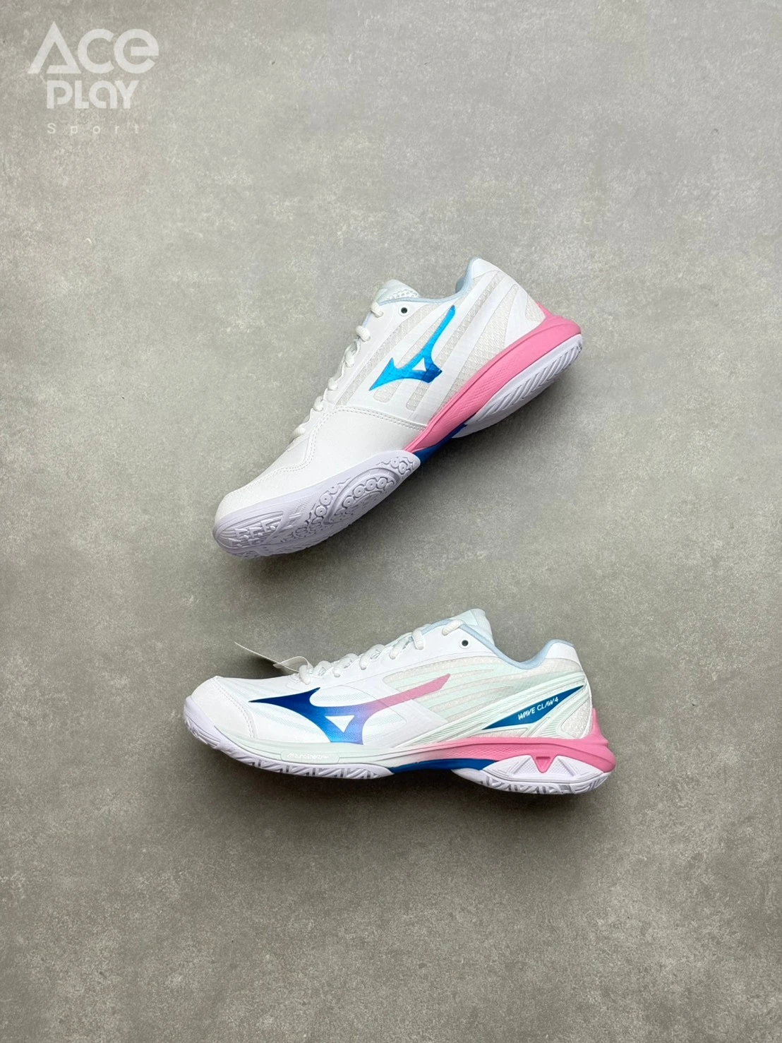 【Aceplay艾斯沛體育】MIZUNO 美津濃 WAVE CLAW 4 羽球鞋 71GA264317