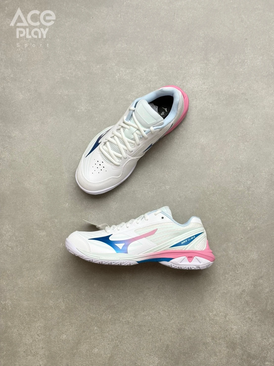 【Aceplay艾斯沛體育】MIZUNO 美津濃 WAVE CLAW 4 羽球鞋 71GA264317
