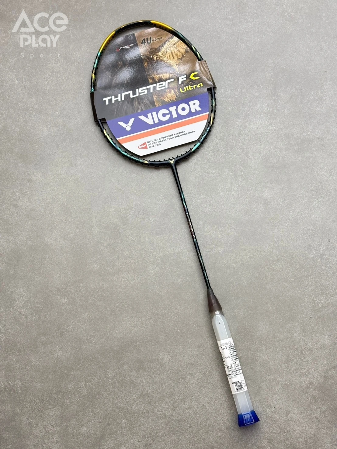 【Aceplay艾斯沛體育】VICTOR 勝利 TK-F C Ultra 黑金利爪 攻擊型羽拍