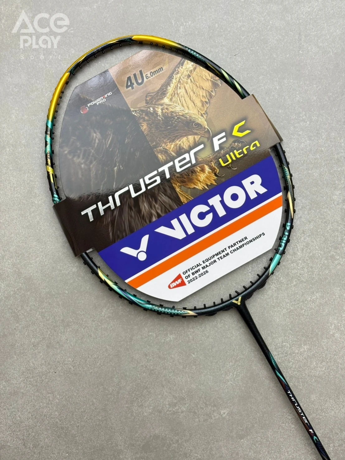【Aceplay艾斯沛體育】VICTOR 勝利 TK-F C Ultra 黑金利爪 攻擊型羽拍