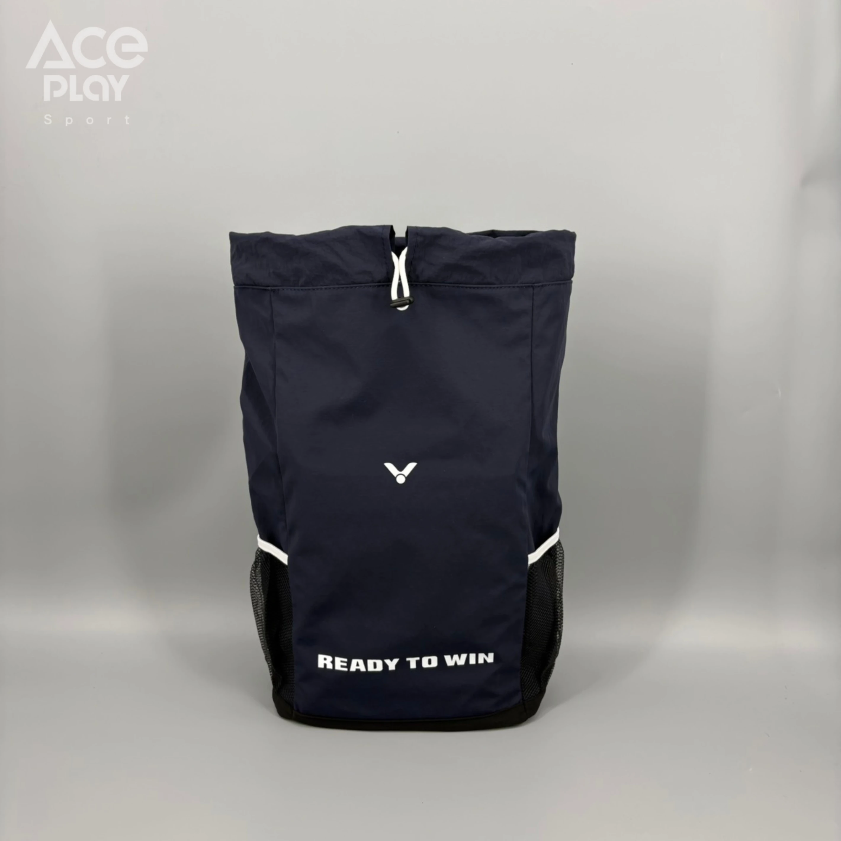 【Aceplay艾斯沛體育】VICTOR 勝利 後背包 束口袋 BR5022 B/K