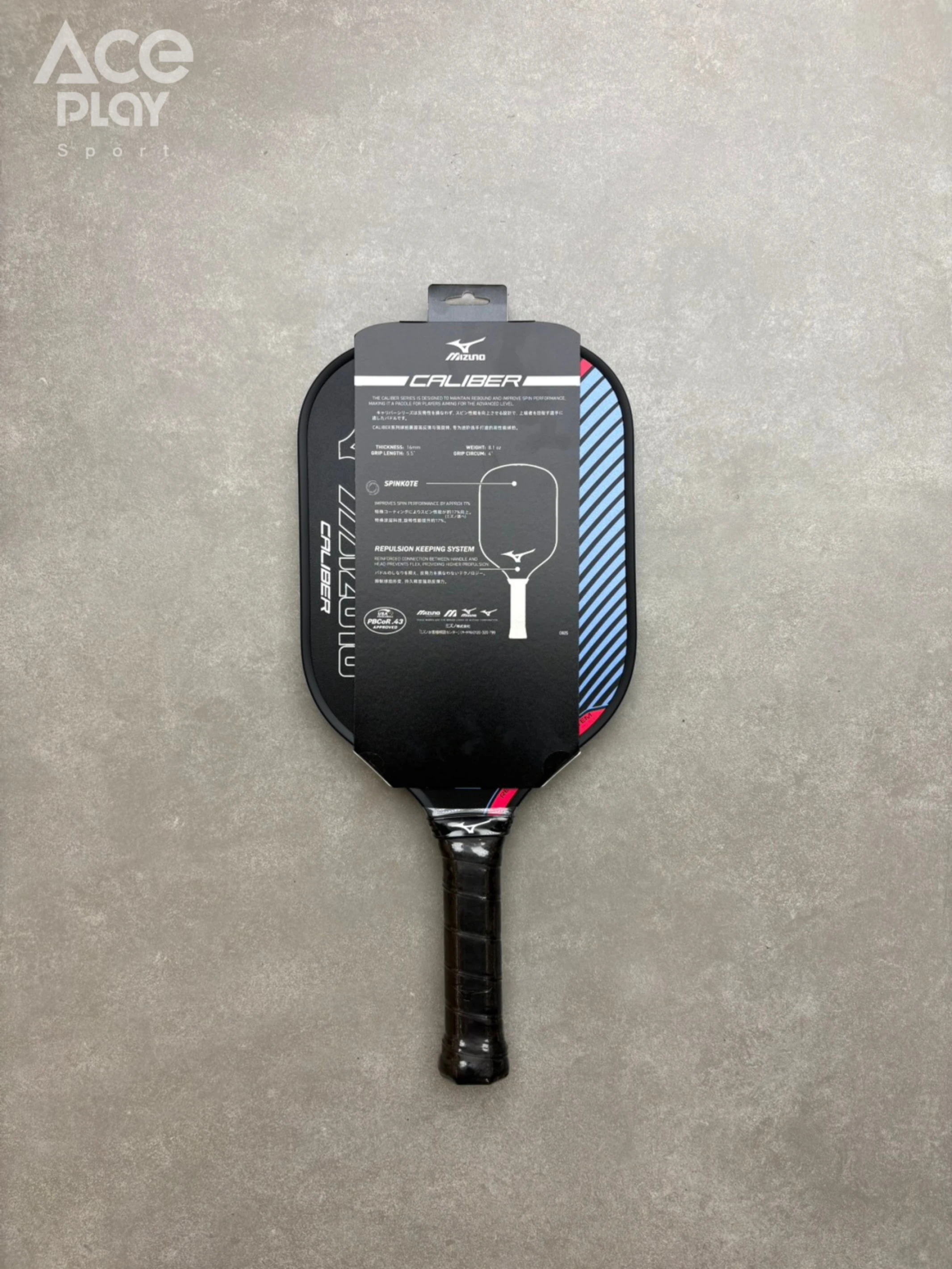 【Aceplay艾斯沛體育】MIZUNO CALIBER 匹克球拍 63GPB69022