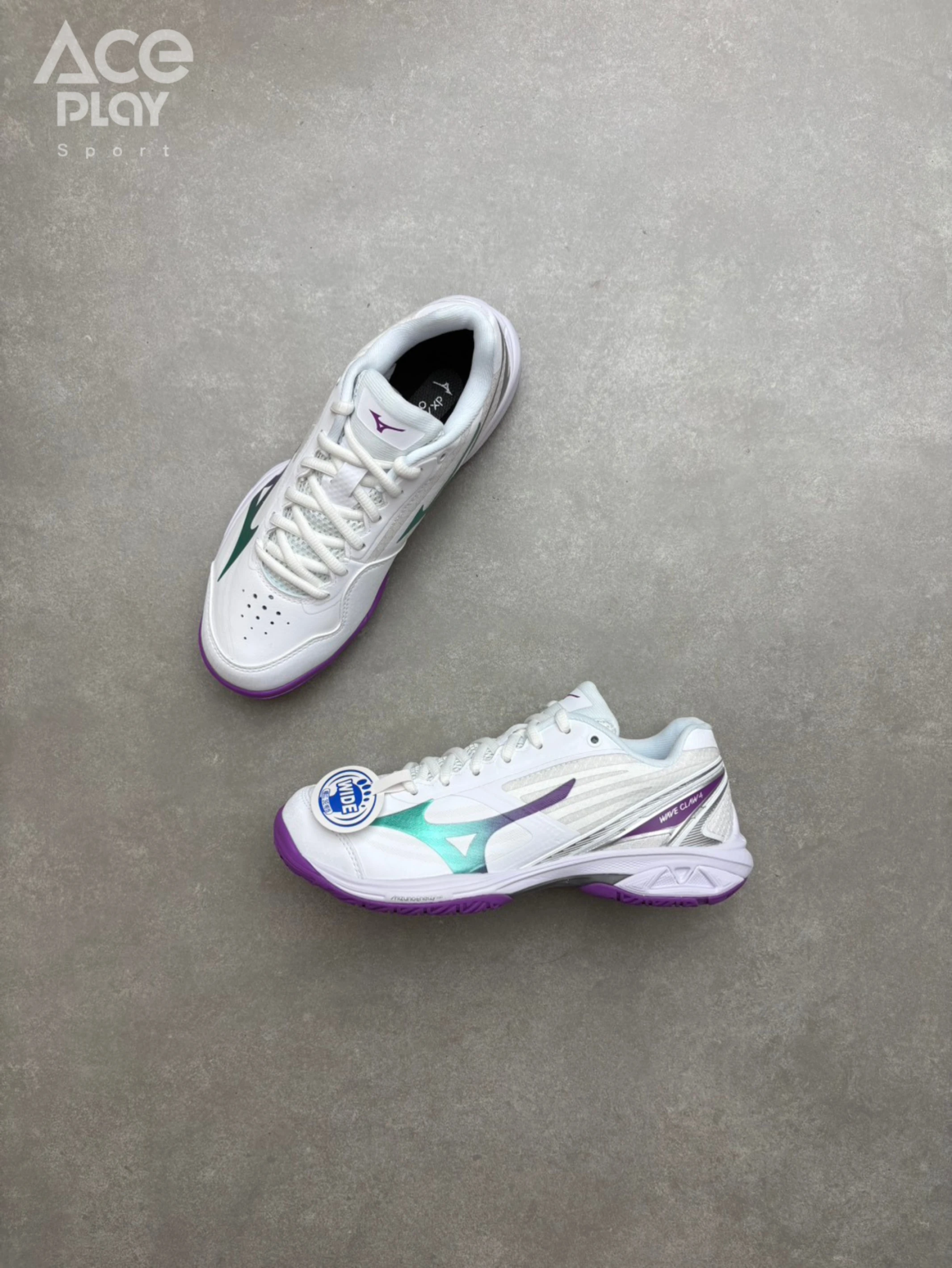 【Aceplay艾斯沛體育】MIZUNO美津濃 WAVE CLAW 4 羽球鞋 71GA264316
