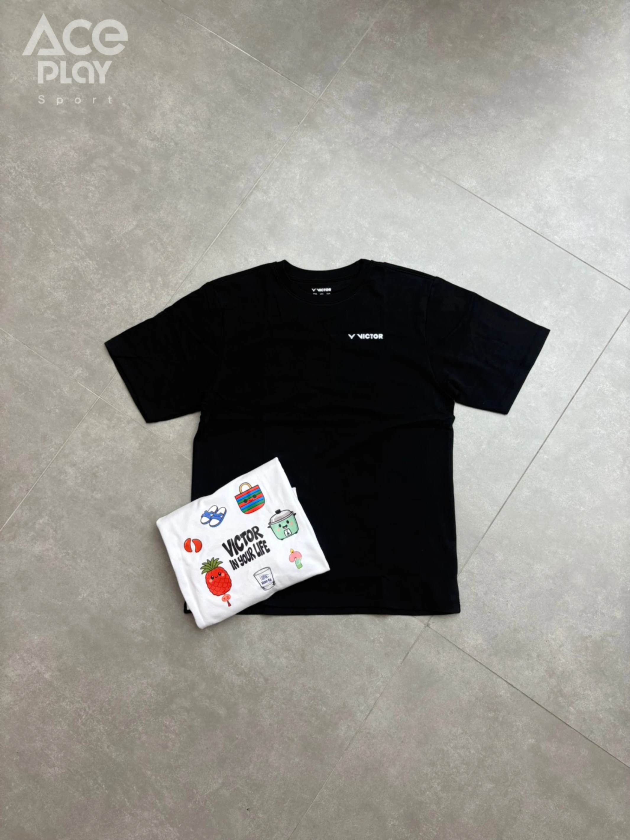 【Aceplay艾斯沛體育】VICTOR 勝利 台灣懷舊中性T-Shirt T-2617A/C