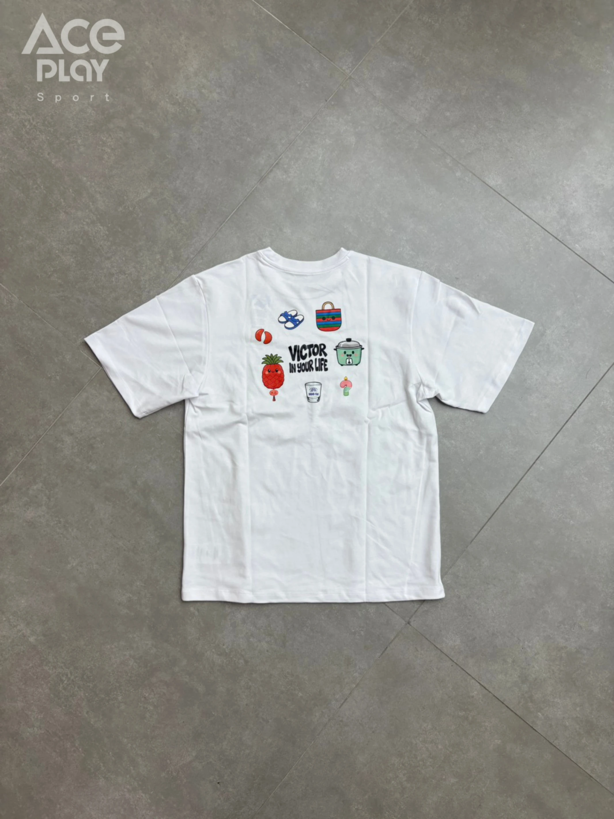 【Aceplay艾斯沛體育】VICTOR 勝利 台灣懷舊中性T-Shirt T-2617A/C