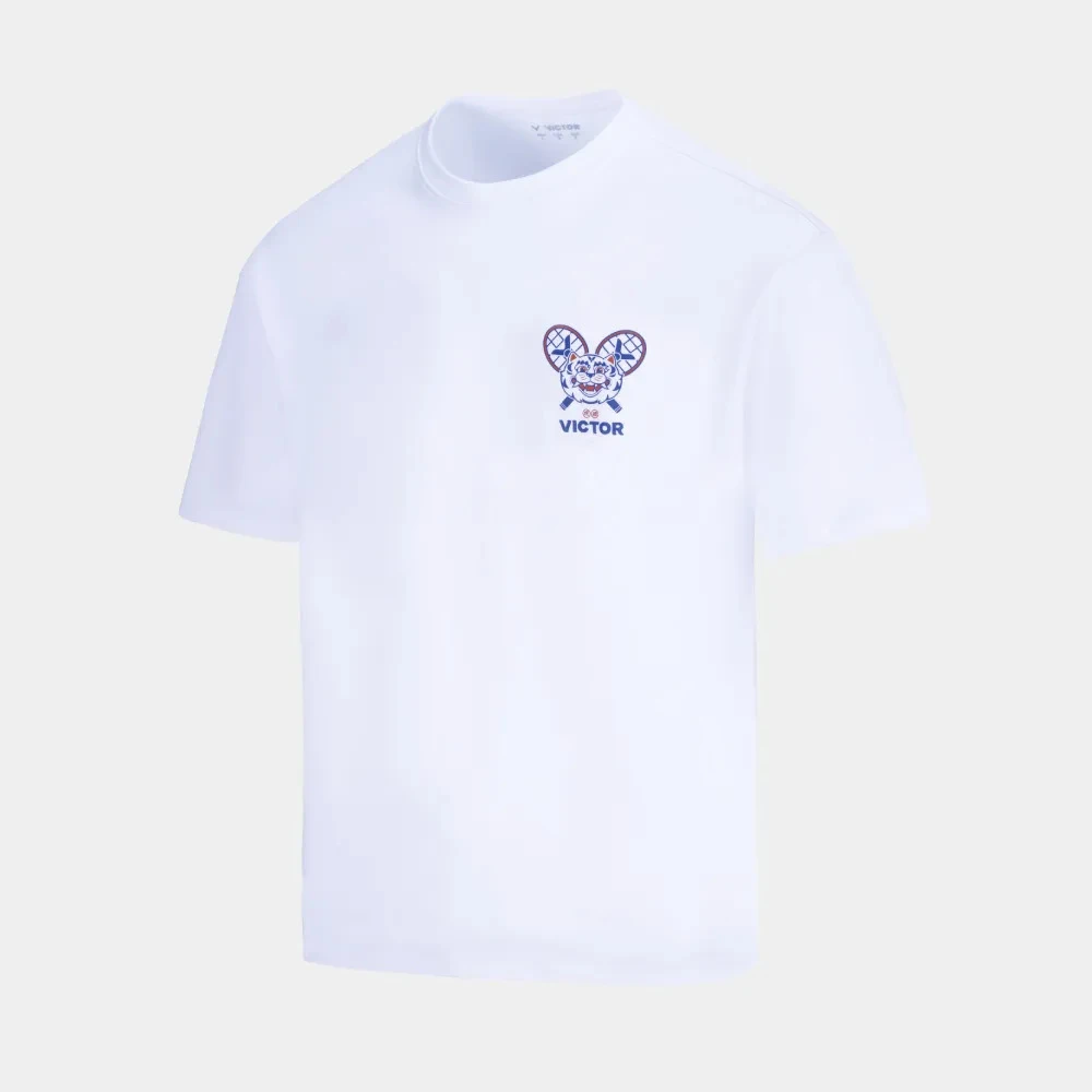 【Aceplay艾斯沛體育】VICTOR 勝利 白沙屯媽祖聯名T-Shirt (虎爺款) T-2601BMZ A