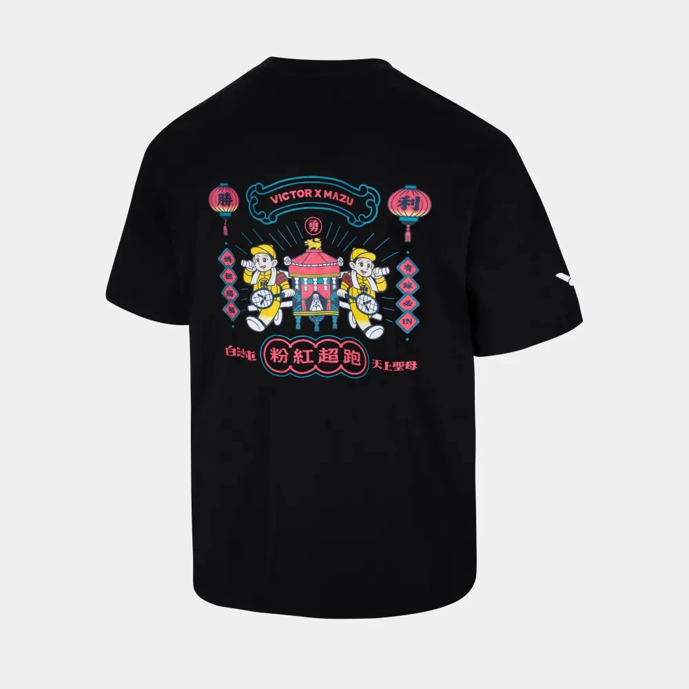 【Aceplay艾斯沛體育】VICTOR 勝利 白沙屯媽祖聯名T-Shirt 抬轎勇者款 T-2603BMZ C
