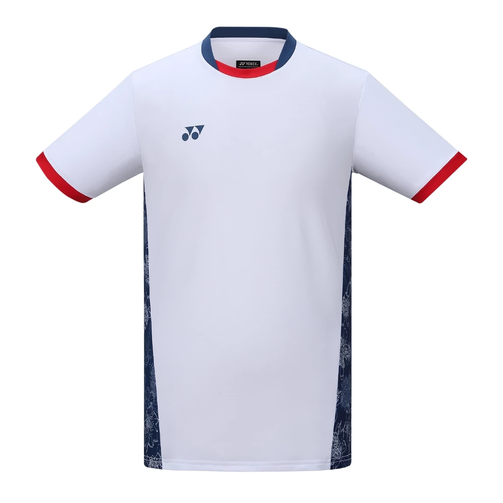 【Aceplay艾斯沛體育】零碼 YONEX 優乃克 中華隊奧運應援T恤 YOOT3021TR 白/靛藍色S