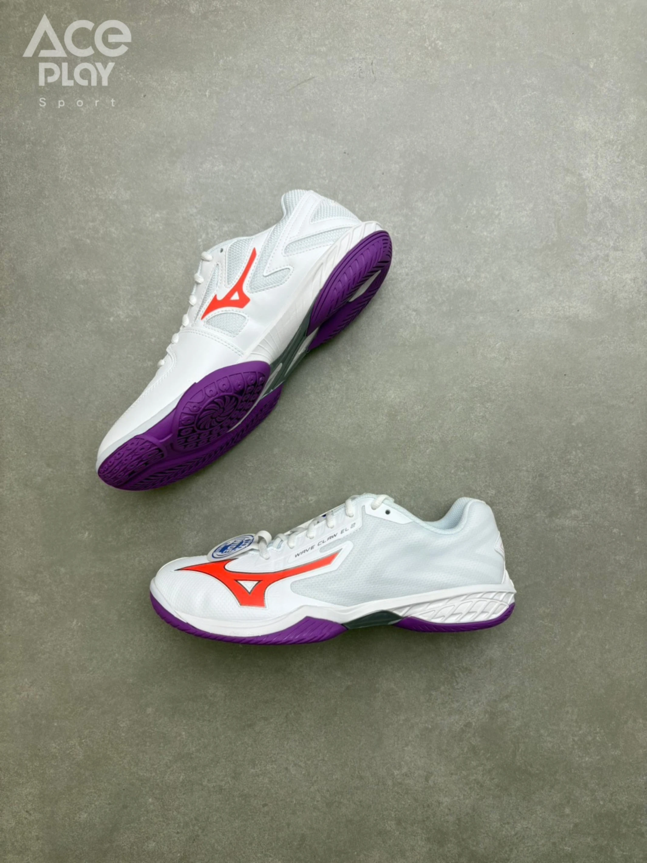 【Aceplay艾斯沛體育】MIZUNO美津濃 WAVE CLAW EL 2 羽球鞋 71GA258391