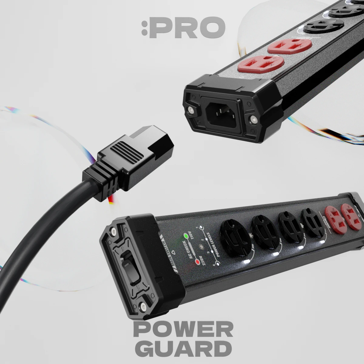 POWER GUARD 嗶嗶延長線:PRO 十二插座 1.8公尺