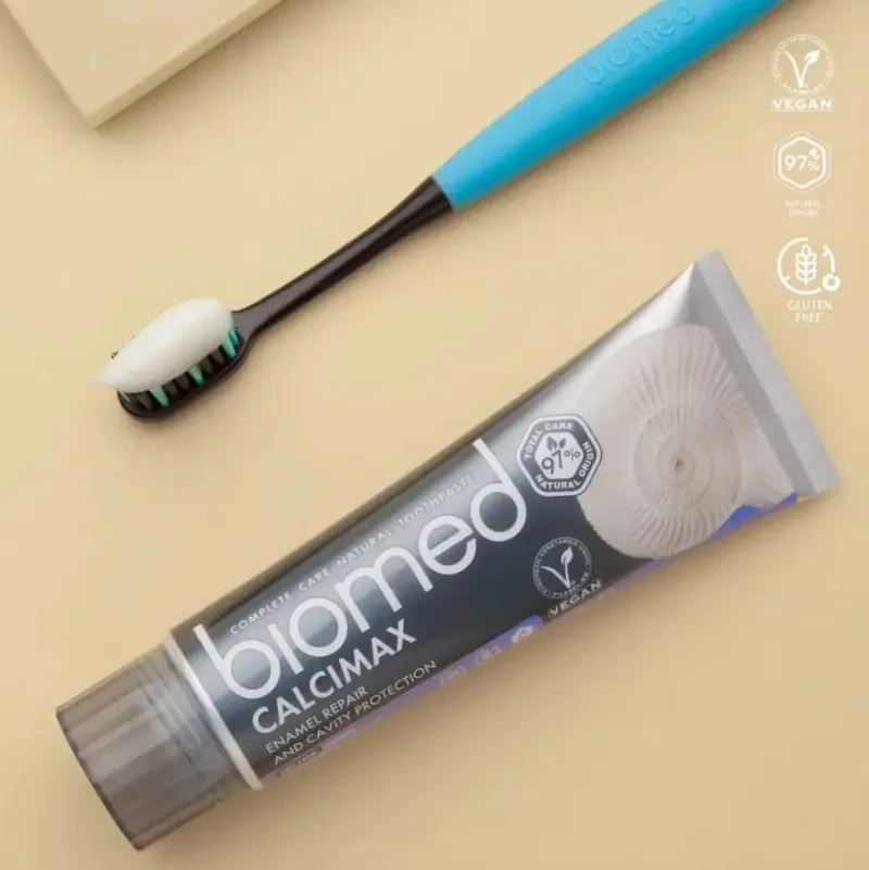 【修復琺瑯質】礦強化補釉鹽味牙膏 Biomed 蓓齒美(100g)