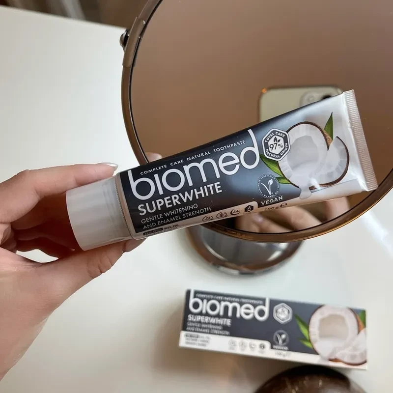 【溫和亮白】椰油果酵亮白牙膏 Biomed 蓓齒美(100g)