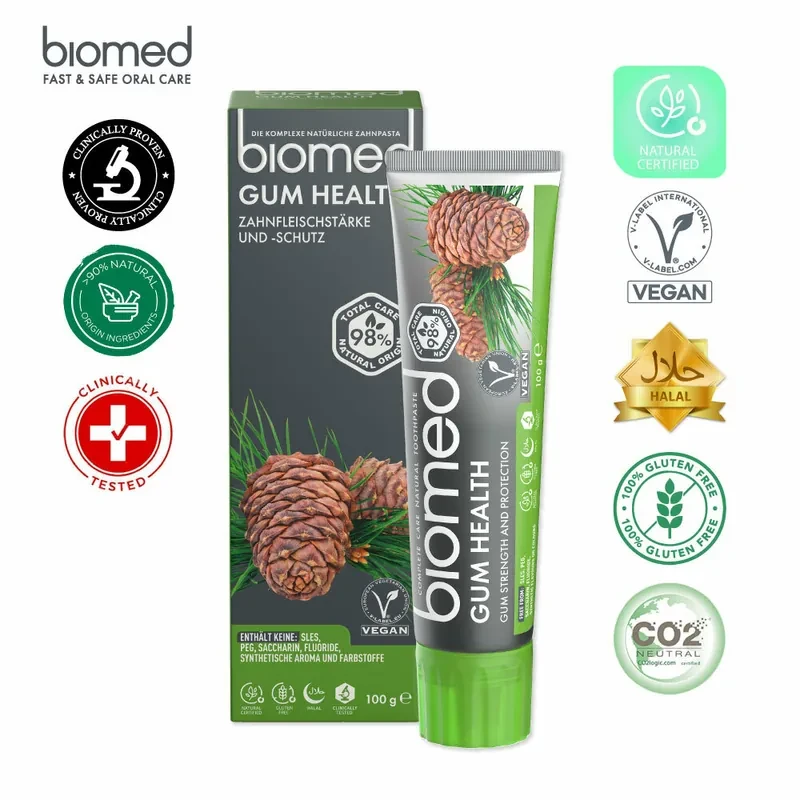 【舒緩牙齦】北國草本護齦牙膏 Biomed 蓓齒美(100g)