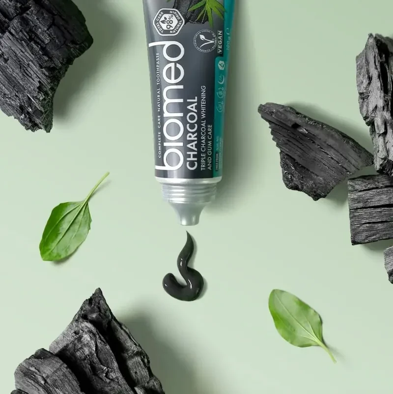 【亮白美齒】三重碳淨白牙膏 Biomed 蓓齒美(100g)