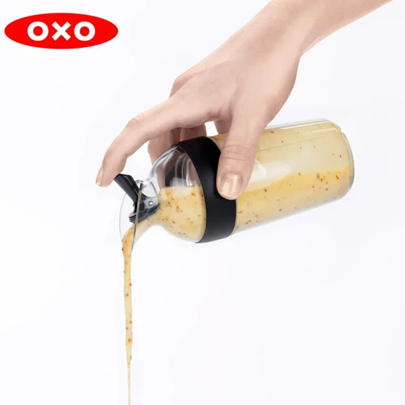 OXO 醬汁搖搖量杯-時尚黑