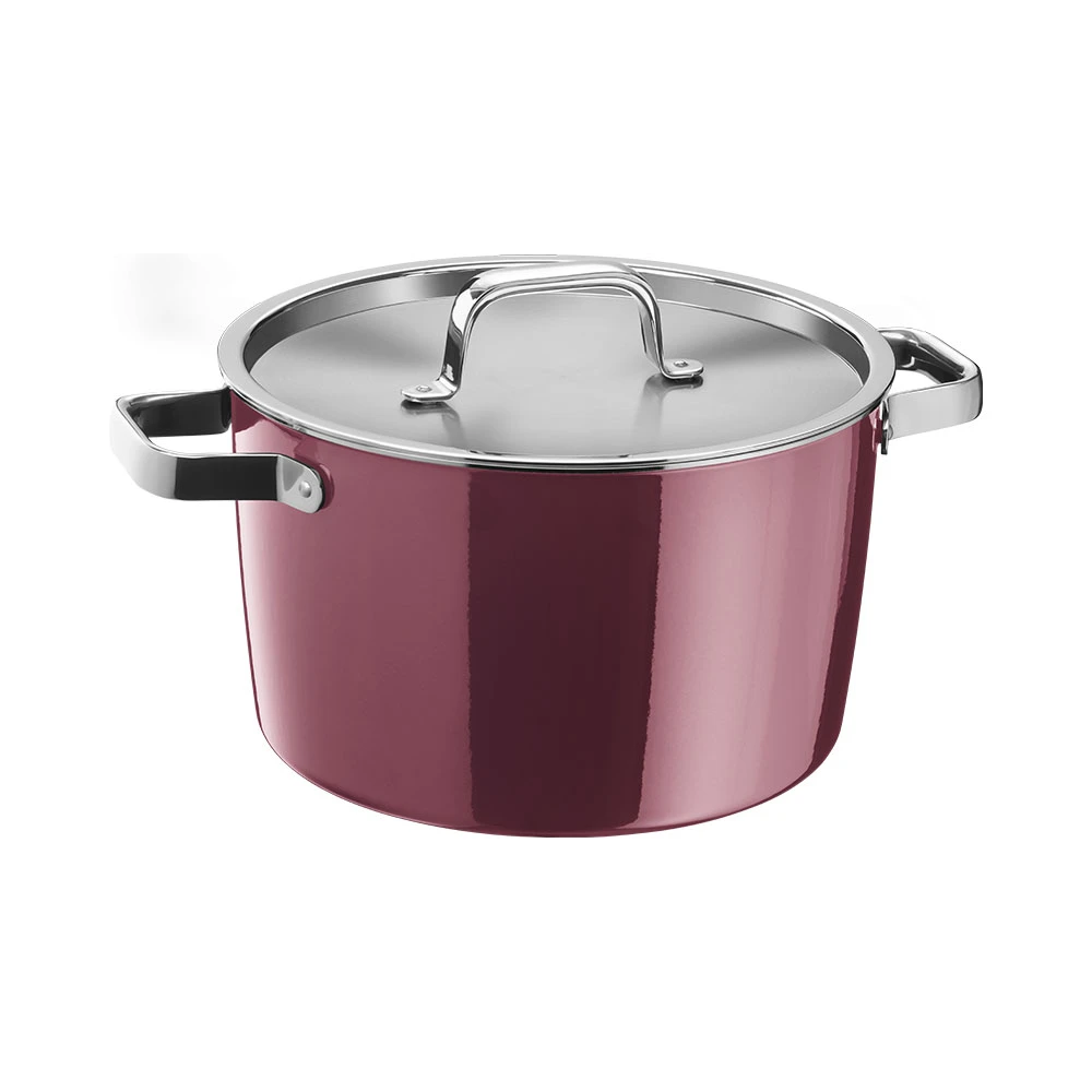WMF Fusiontec Aromatic 高身湯鍋 24cm 6.2L (玫瑰金色)