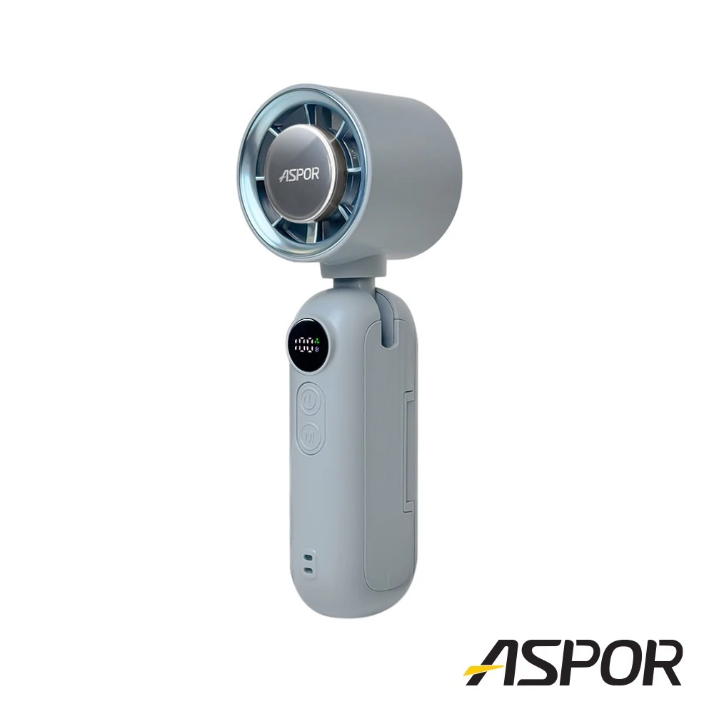 ASPOR 手持折疊360玩轉冰芯扇F09
