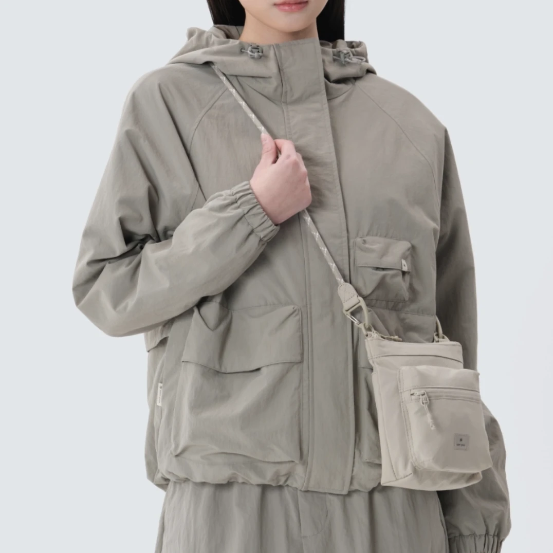 snow peak輕便小口袋斜背包