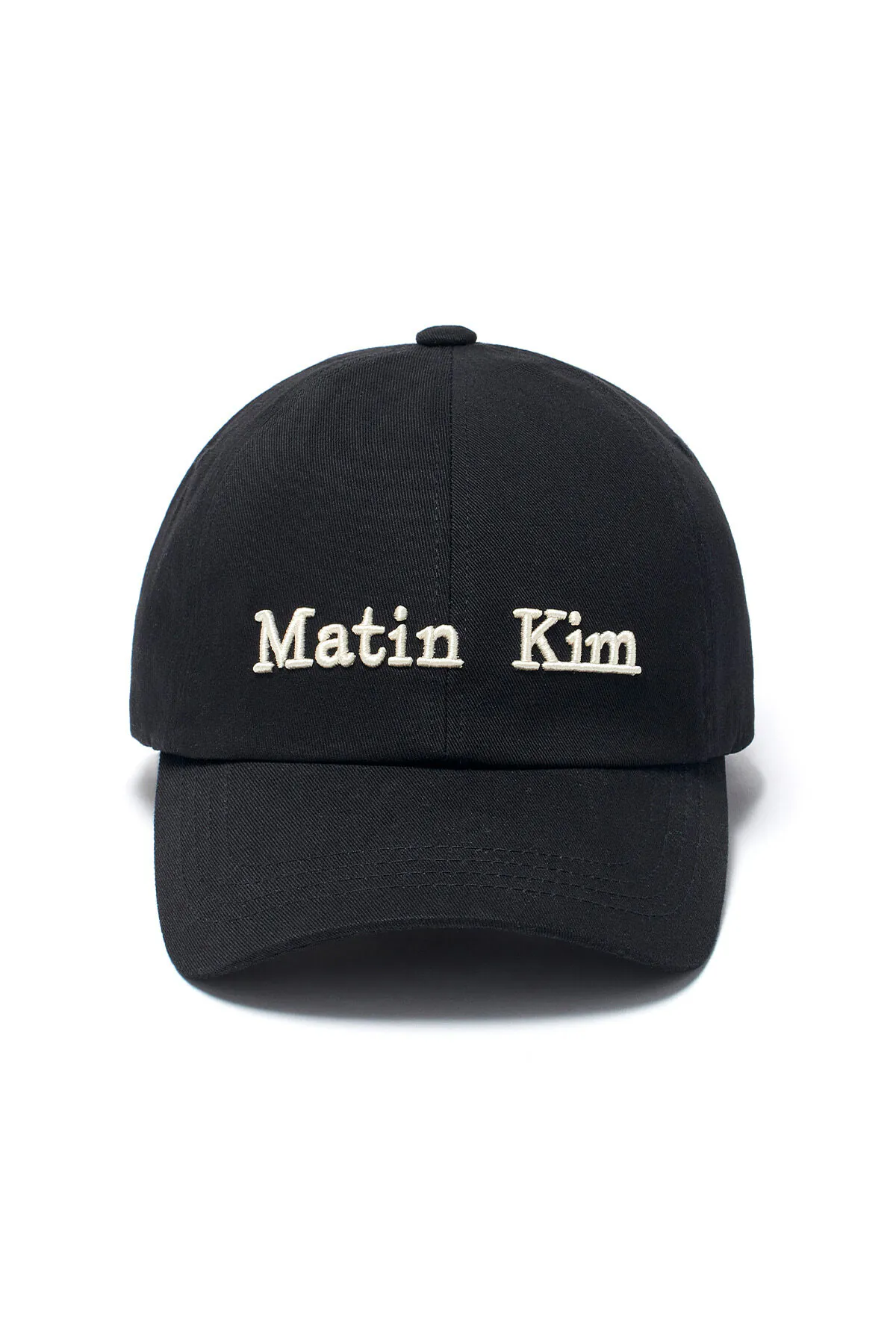 Matin kim經典LOGO刺繡帽子
